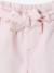 Short fille twill ceinture à nouer rayé bleu+rose+vanille - vertbaudet enfant 