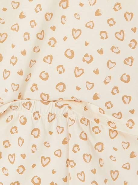 Lot de 3 pyjamas léopard écru - vertbaudet enfant 