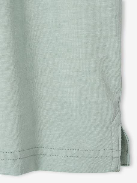 Polo manches courtes garçon menthe - vertbaudet enfant 