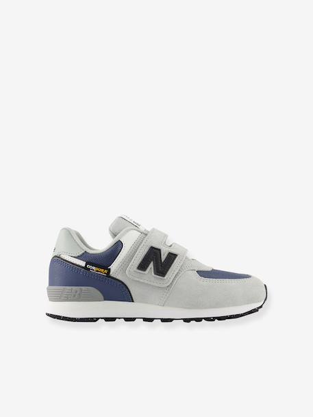 Basket P5744HP blanc+bleu+gris - vertbaudet enfant 