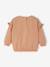 Personaliseerbare sweater voor babymeisjes pecannoot+vanille - vertbaudet enfant 
