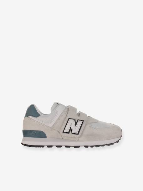 Basket P5744HP blanc+bleu+gris - vertbaudet enfant 