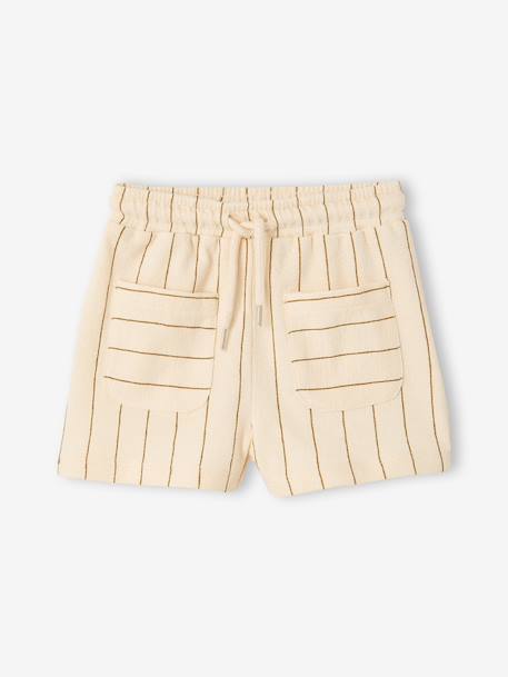 Short bébé garçon coton bio écru - vertbaudet enfant 