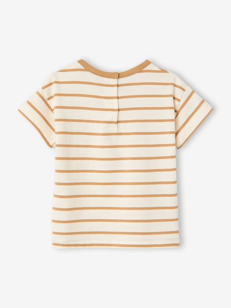 T-shirt manches courtes bébé caramel - vertbaudet enfant 