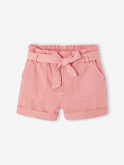 -Short fille style paperbag 
