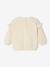 Personaliseerbare sweater voor babymeisjes pecannoot+vanille - vertbaudet enfant 