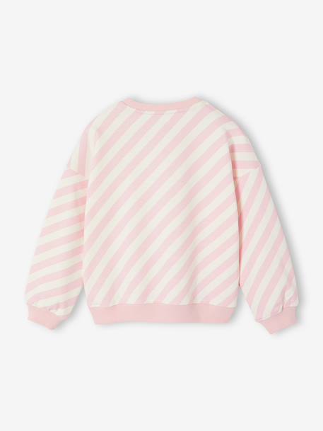 Sweat fille imprimé rose - vertbaudet enfant 