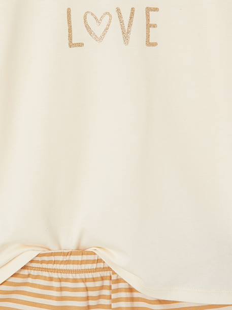 Lot de 3 pyjamas léopard écru - vertbaudet enfant 
