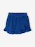 Skort voor meisjes van katoenen gaas felblauw+rood - vertbaudet enfant 