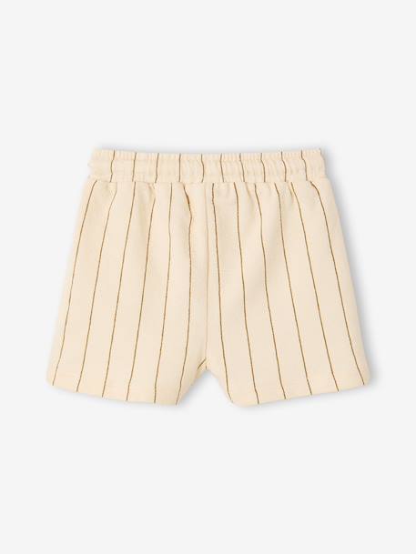Short bébé garçon coton bio écru - vertbaudet enfant 