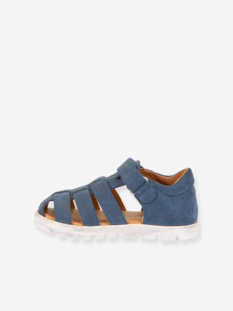 KEKO sandalen voor kinderen FRODDO beige+jeansblauw+karamel - vertbaudet enfant 
