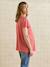 T-shirt grossesse col V vieux rose - vertbaudet enfant 