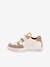 DOLVY baskets kind FRODDO beige+meerkleurig+roze (poederkleur) - vertbaudet enfant 