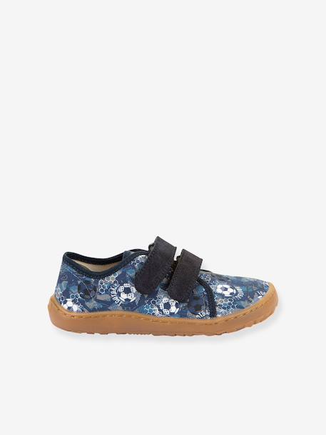 Chaussures en toile barefoot garçon Froddo bleu - vertbaudet enfant 
