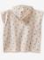 Gepersonaliseerde babyponcho van gerecycled katoen MON CÂ¼UR roze, bedrukt - vertbaudet enfant 
