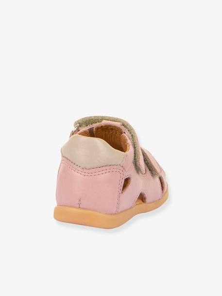 DANAE sandalen baby FRODDO hemelsblauw+roze (poederkleur) - vertbaudet enfant 