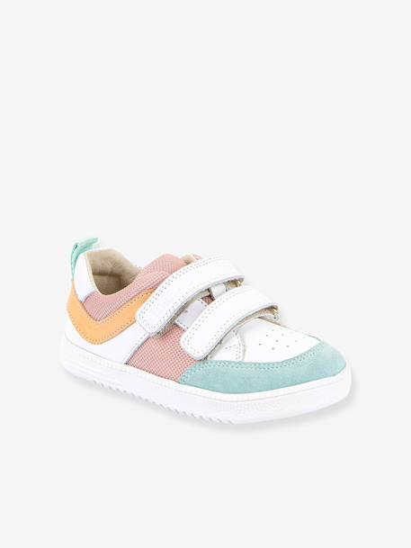 ZERU LOOP barefoot schoenen voor kinderen FRODDO blauw+roze (poederkleur) - vertbaudet enfant 