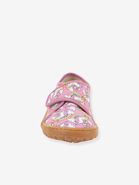 Chaussons barefoot imprimés enfant Froddo bleu électrique+fuchsia+gris+rose imprimé - vertbaudet enfant 