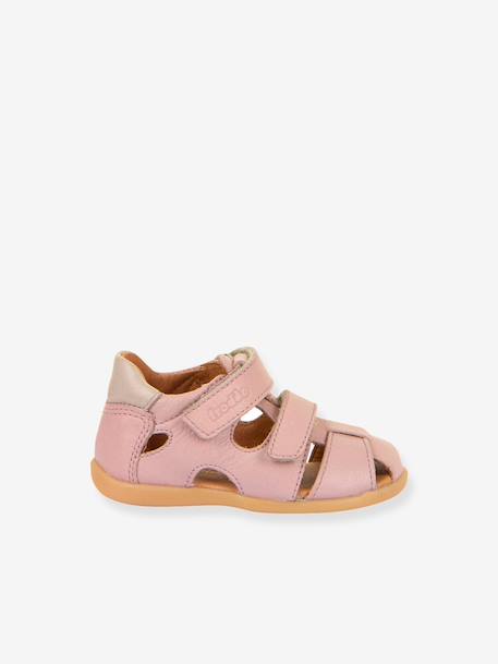 Sandales DANAE bébé Froddo bleu ciel+rose poudré - vertbaudet enfant 