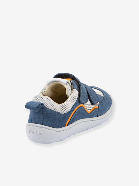 Barefoot schoenen BAZE kind FRODDO jeansblauw+karamel - vertbaudet enfant 