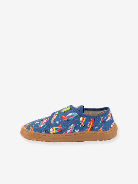 Chaussons barefoot imprimés enfant Froddo bleu électrique+fuchsia+gris+rose imprimé - vertbaudet enfant 