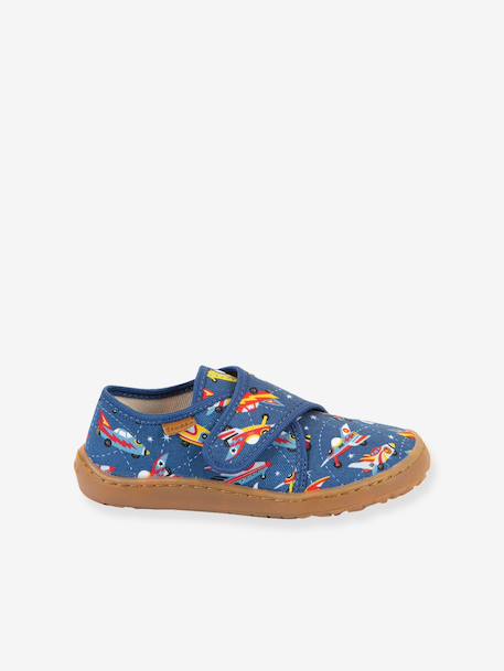 Chaussons barefoot imprimés enfant Froddo bleu électrique+fuchsia+gris+rose imprimé - vertbaudet enfant 