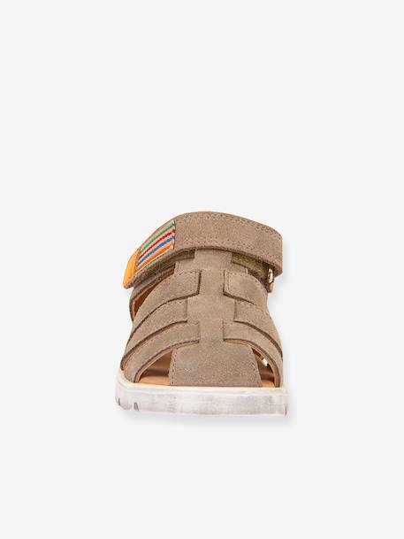 Sandales KEKO enfant Froddo beige+bleu jean+caramel - vertbaudet enfant 