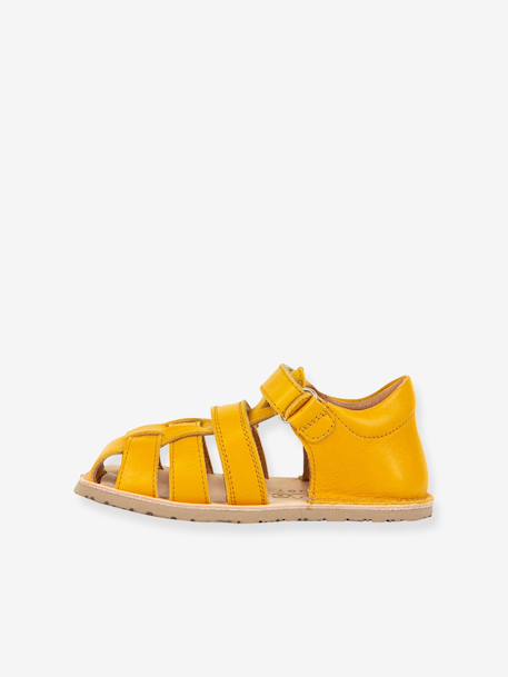 FRODDO FLEXY F barefoot sandalen voor kinderen geel+hemelsblauw+koraal+roze (poederkleur) - vertbaudet enfant 