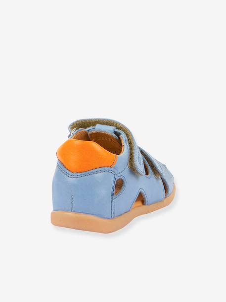 DANAE sandalen baby FRODDO hemelsblauw+roze (poederkleur) - vertbaudet enfant 