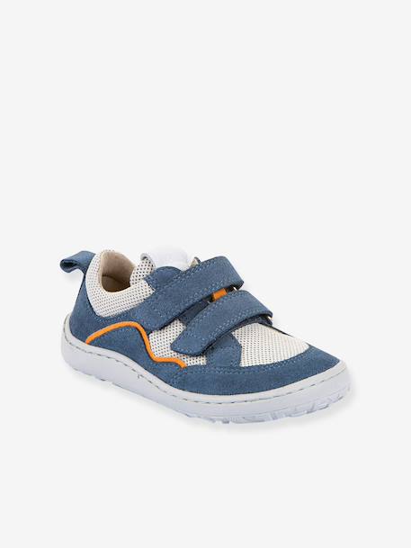 Barefoot schoenen BAZE kind FRODDO jeansblauw+karamel - vertbaudet enfant 