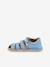 Sandales barefoot FLEXY F enfant Froddo bleu ciel+corail+jaune+rose poudré - vertbaudet enfant 
