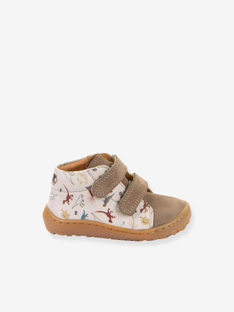 FRODDO baby barefoot schoenen met print voor de eerste stapjes beige+lichtroze. - vertbaudet enfant 