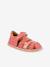 Sandales barefoot FLEXY F enfant Froddo bleu ciel+corail+jaune+rose poudré - vertbaudet enfant 
