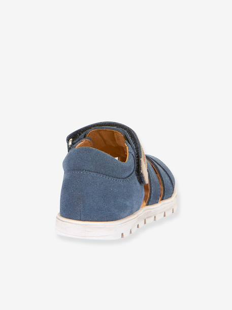 Sandales KEKO enfant Froddo beige+bleu jean+caramel - vertbaudet enfant 