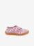 FRODDO barefoot sloffen met print voor kinderen fuchsia+grijs+roze, bedrukt - vertbaudet enfant 