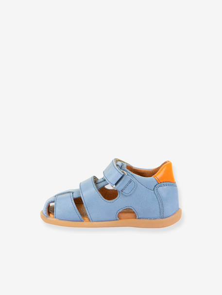 Sandales DANAE bébé Froddo bleu ciel+rose poudré - vertbaudet enfant 
