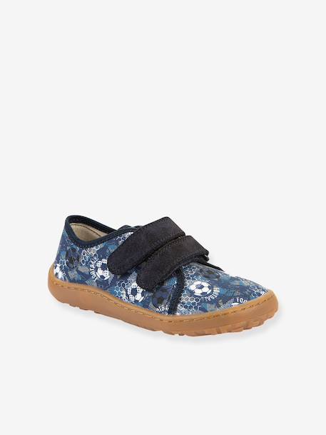 Chaussures en toile barefoot garçon Froddo bleu - vertbaudet enfant 