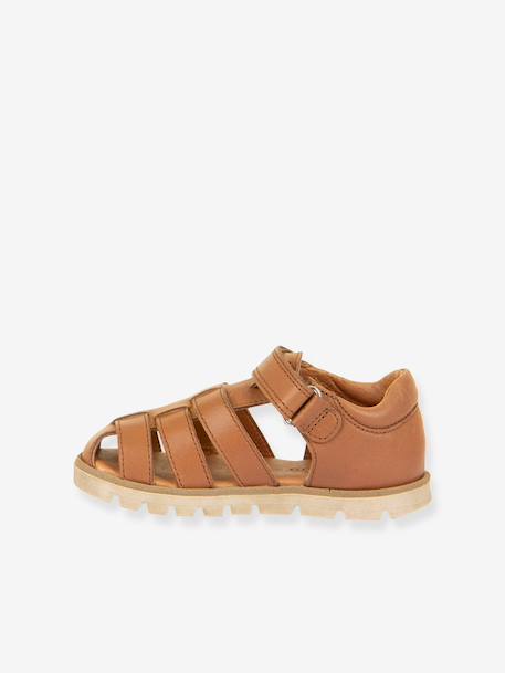 Sandales KEKO enfant Froddo beige+bleu jean+caramel - vertbaudet enfant 