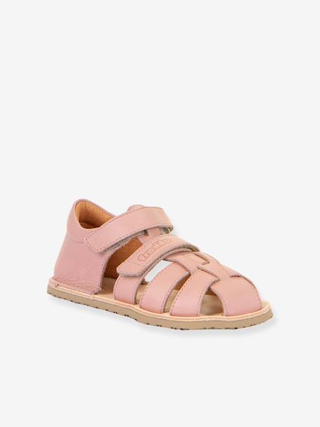 FRODDO FLEXY F barefoot sandalen voor kinderen geel+hemelsblauw+koraal+roze (poederkleur) - vertbaudet enfant 