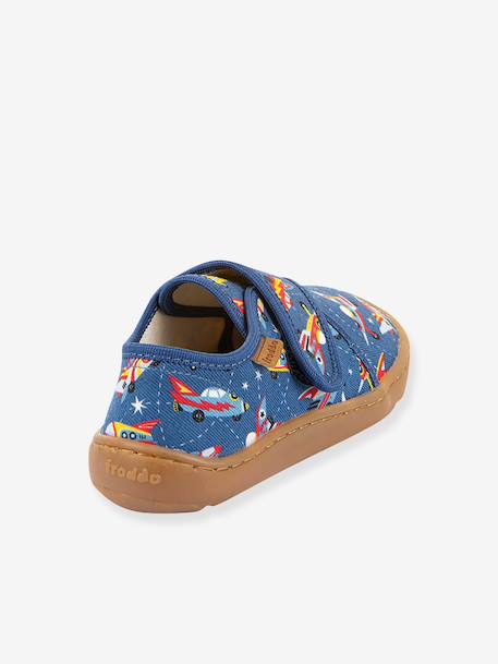 Chaussons barefoot imprimés enfant Froddo bleu électrique+fuchsia+gris+rose imprimé - vertbaudet enfant 