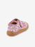 FRODDO barefoot sloffen met print voor kinderen fuchsia+grijs+roze, bedrukt - vertbaudet enfant 