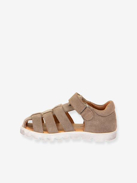 Sandales KEKO enfant Froddo beige+bleu jean+caramel - vertbaudet enfant 