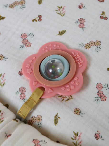 Meegroei speelmat met bogen en rand BABYLON beige+rood+sinaasappel+wit - vertbaudet enfant 