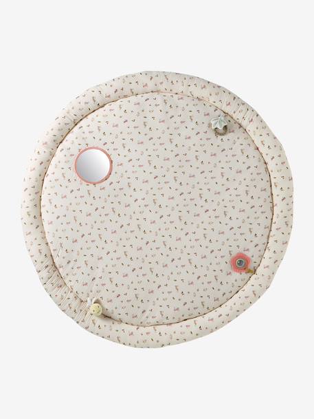 Meegroei speelmat met bogen en rand BABYLON beige+rood+sinaasappel+wit - vertbaudet enfant 