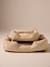 Gequilte mand voor huisdier FAMILY hazelnoot+klei+wit, gestreept - vertbaudet enfant 