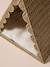Panier animal feston tipi beige - vertbaudet enfant 