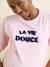 T-shirt met korte mouwen borstvoeding biologisch katoen rozen - vertbaudet enfant 