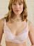 Lot 2 soutien gorge allaitement dentelle rose pâle - vertbaudet enfant 