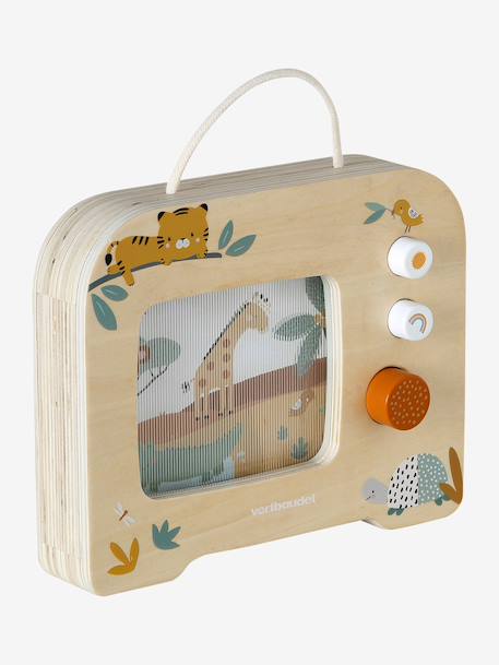 Muzikale televisie van FSCÂ®-hout geel - vertbaudet enfant 