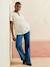 Blouse grossesse col V écru - vertbaudet enfant 